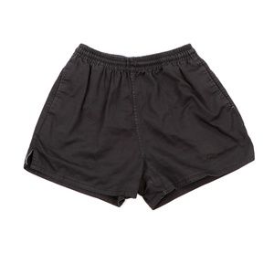 Vintage 80s Rossignol Spell Out Dad Shorts Black